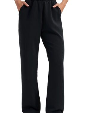 CRZ YOGA Black Relaxed Drawstring Track Pants